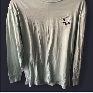 PINK Victoria's Secret Light Mint Green Crew Neck Sweater Long sleeve  XS